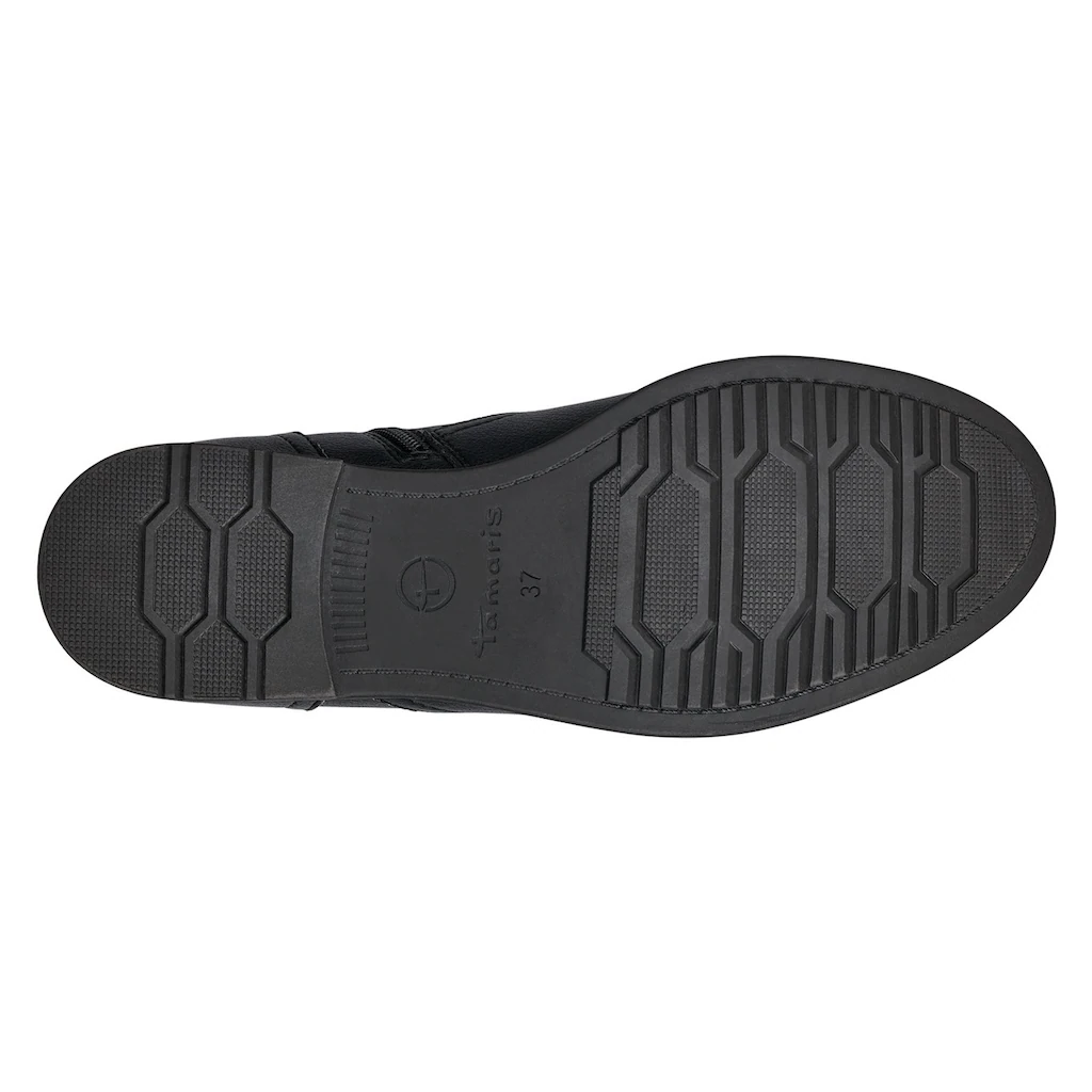 Tamaris Stiefelette Mit Falten Im Slouchy Look ▷ Für