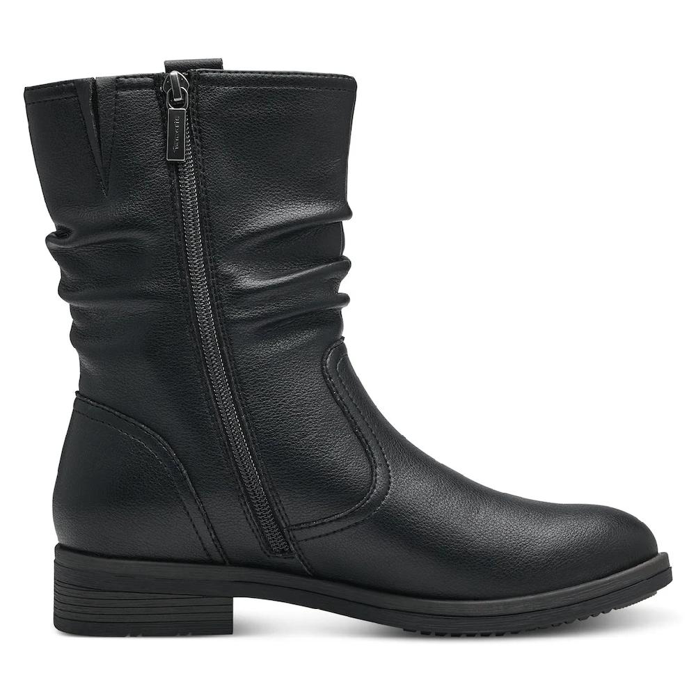 Tamaris Stiefelette Mit Falten Im Slouchy Look ▷ Für