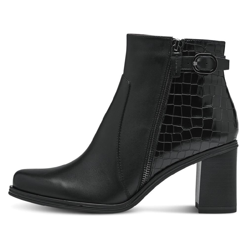 Tamaris Stiefelette Mit Reptilienprägung Online Bestellen