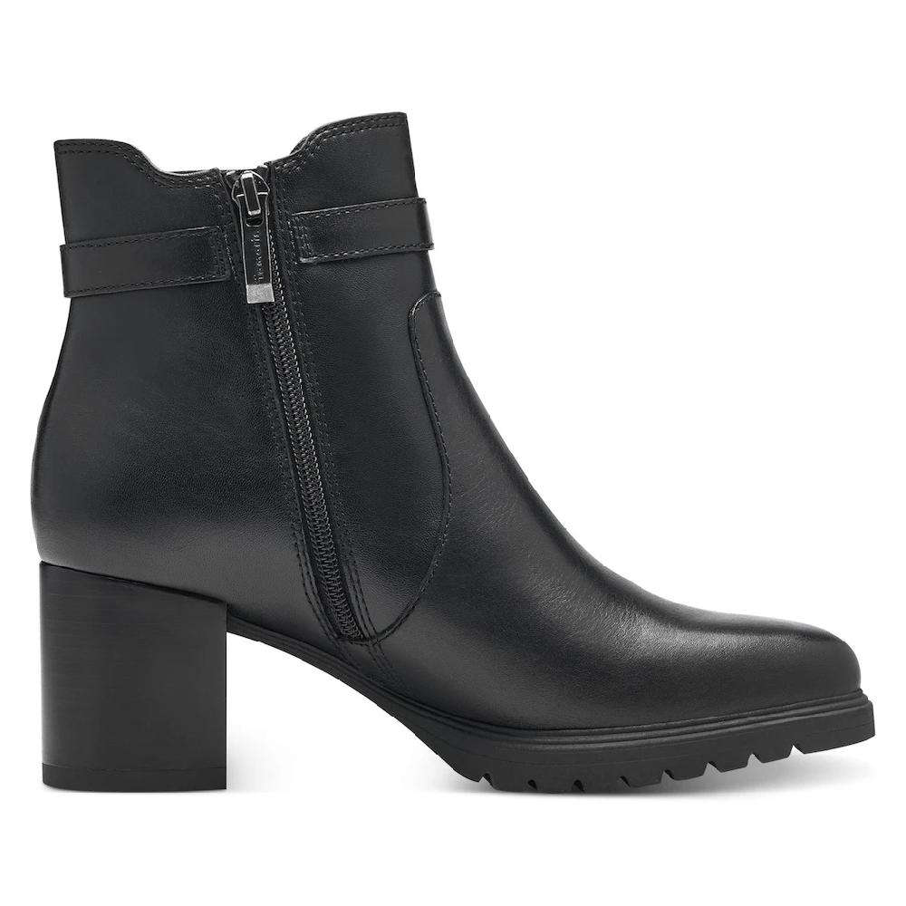 Tamaris Stiefelette Mit Trendiger Zierschnalle Am Schaftrand ▷ Für