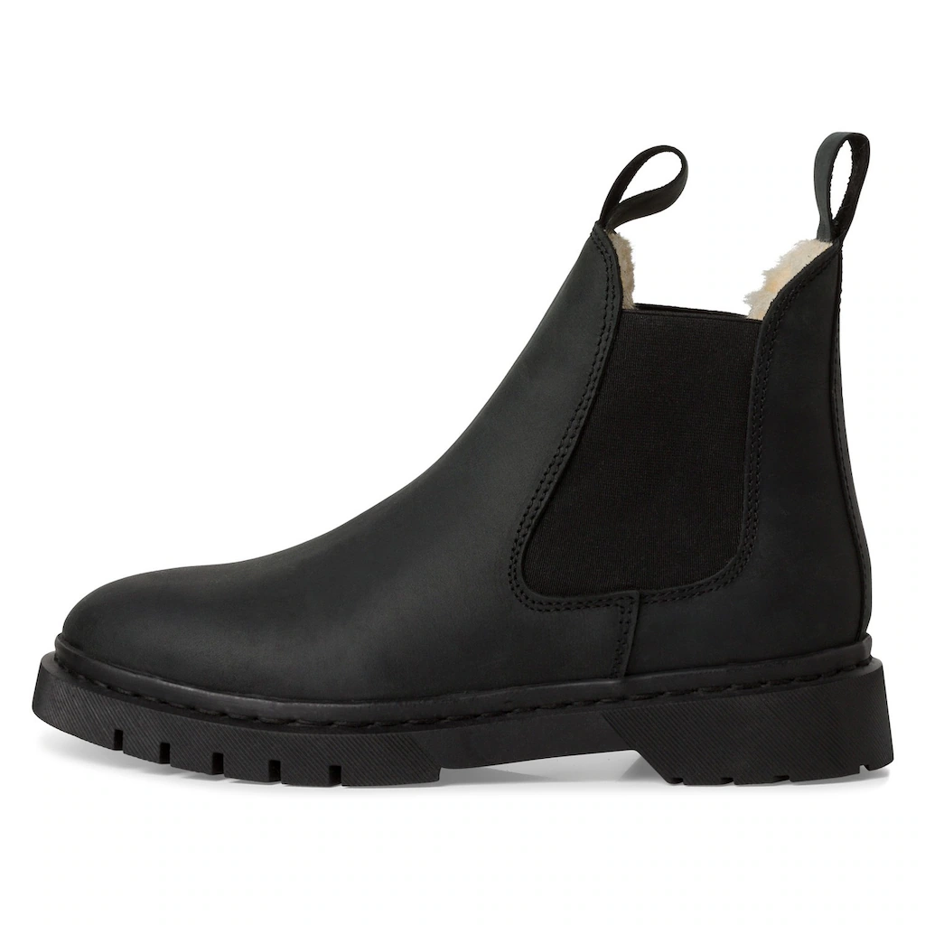 Tamaris Winterboots Blockabsatz Chelseaboots Schlupfschuh Beidseitiger Stretcheinsatz Kaufen