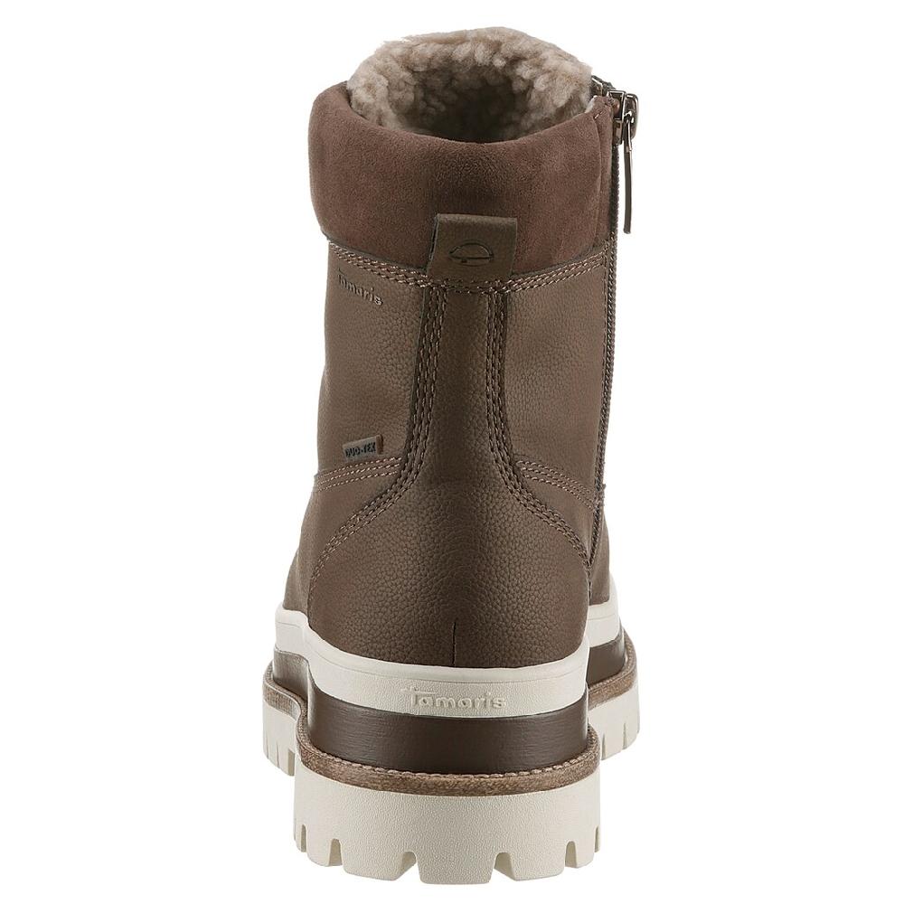Tamaris Winterboots Blockabsatz Plateau Schnürboots In Veganer Verarbeitung ▷ Für