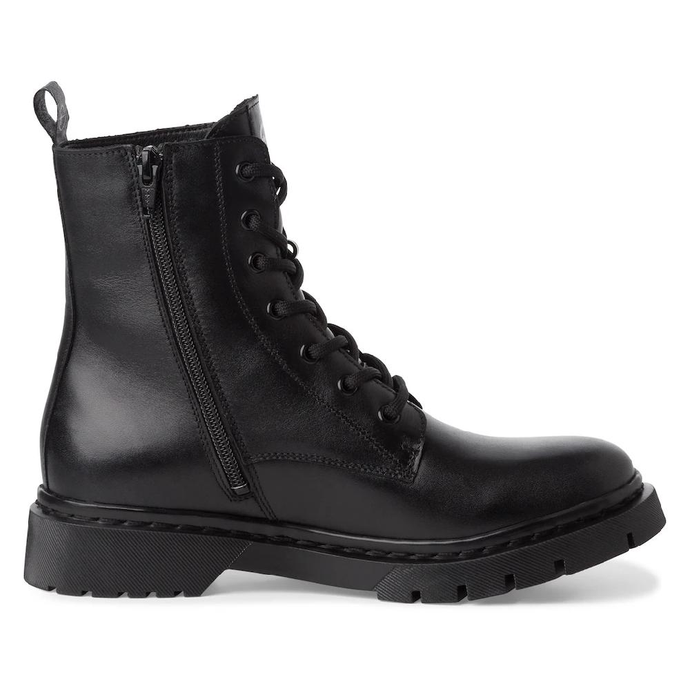 Tamaris Winterboots Blockabsatz Schnürboots Winterstiefelette T-Logo An Der Zunge ▷ Für