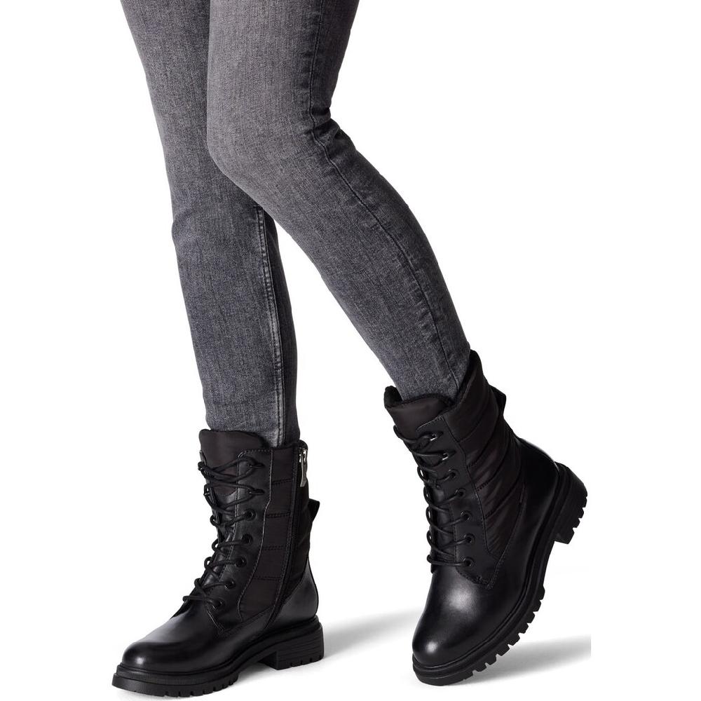 Tamaris Winterboots Blockabstz Winterstiefelette Outdoorschuh Im Materialmix Bestellen
