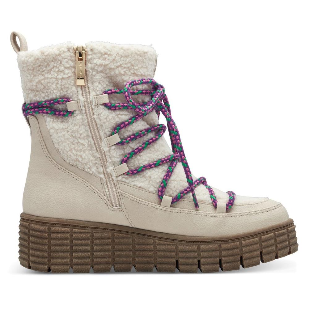 Tamaris Winterboots Keilabsatz Plateau Winterstiefel Outdoorboots Vegane Verarbeitung Kaufen