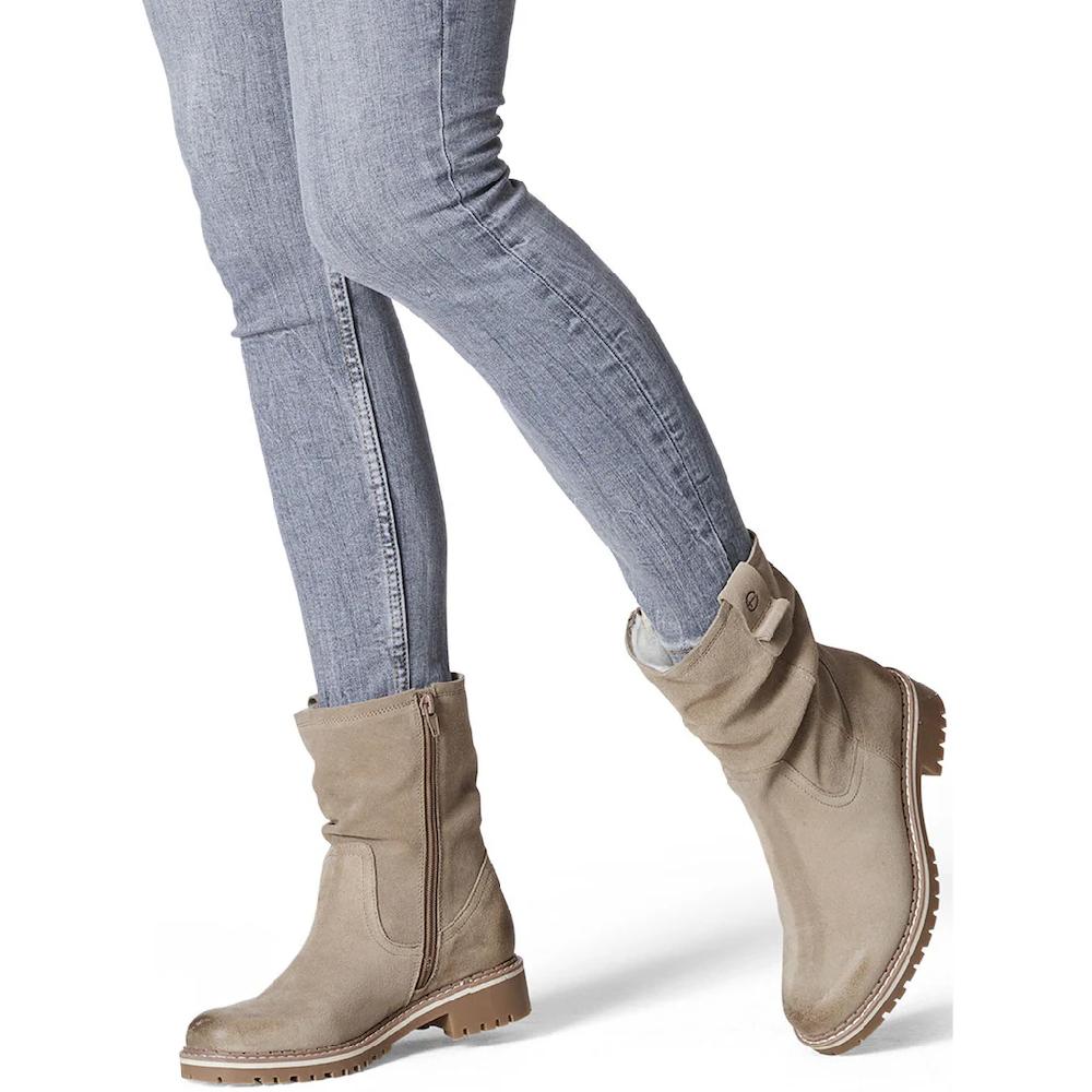 Tamaris Winterstiefelette Blockabsatz Winterboots Stiefelette Mit Duo Tex-Ausstattung Online Bestellen