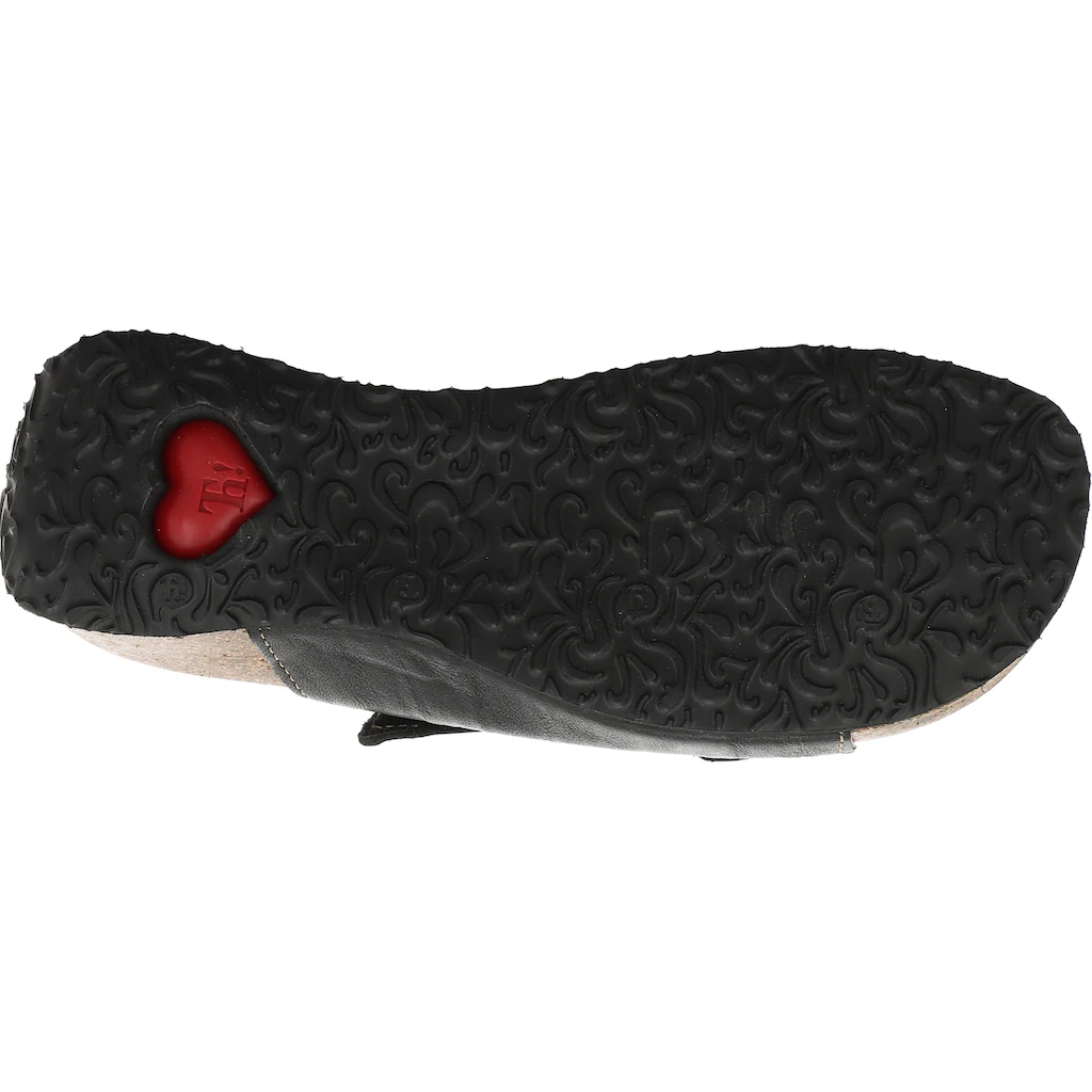 Think Pantolette »MIZZI« Keilabsatz Sommerschuh Schlappen Mit Schöner Verzierung ▷ Für