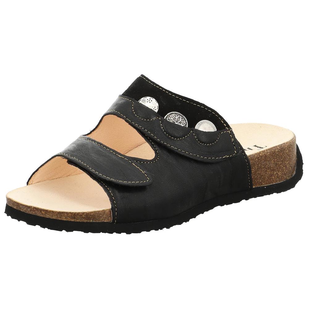 Think Pantolette »MIZZI« Keilabsatz Sommerschuh Schlappen mit schöner Verzierung ▷ für