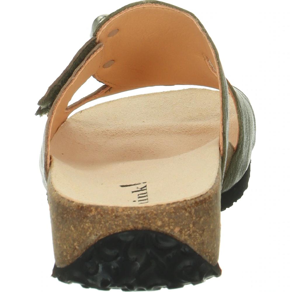 Think Pantolette »Mizzi« Sandale Schlappen Keilpantolette In Aufwendiger Optik Online Bestellen