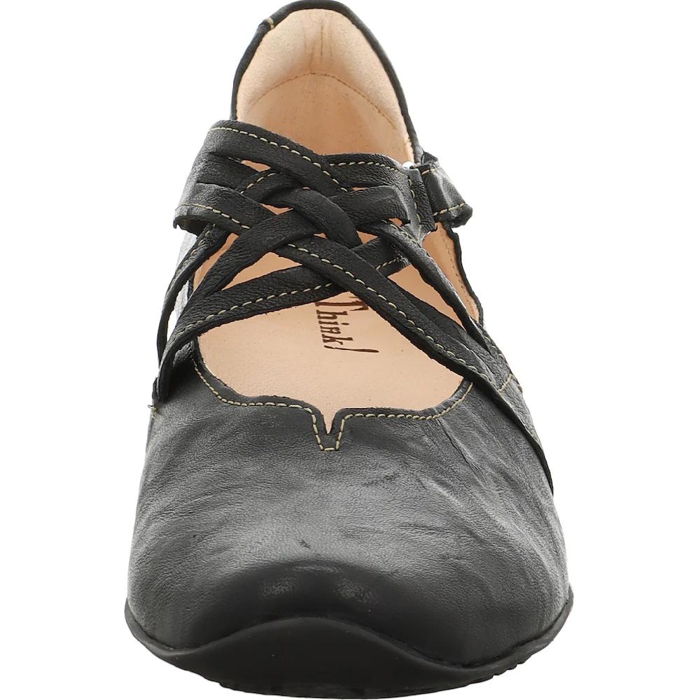 Think Riemchenballerina Spangenschuh Slipper Festtagsschuh Ausgezeichnet Mit "Blauer Engel"