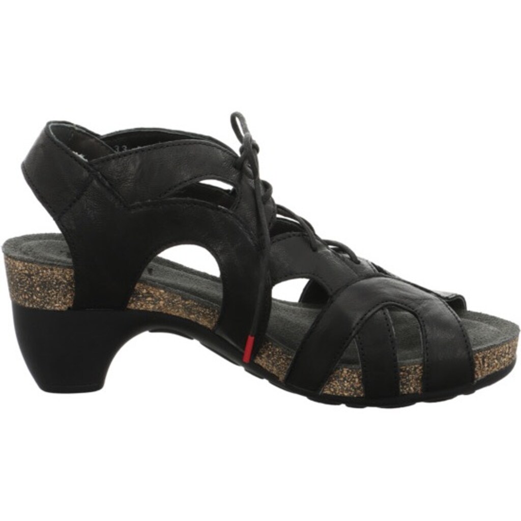 Think Sandalette »Traudi« Sommerschuh Sandale Trichterabsatz Mit Schnürung Online Kaufen