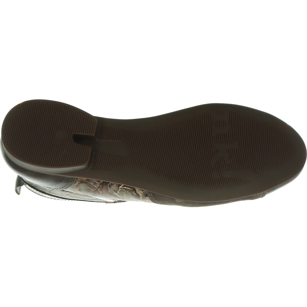 Think Schnürstiefelette »GUAD 2« Stiefelette Komfortschuh Mit Muster Online Bestellen
