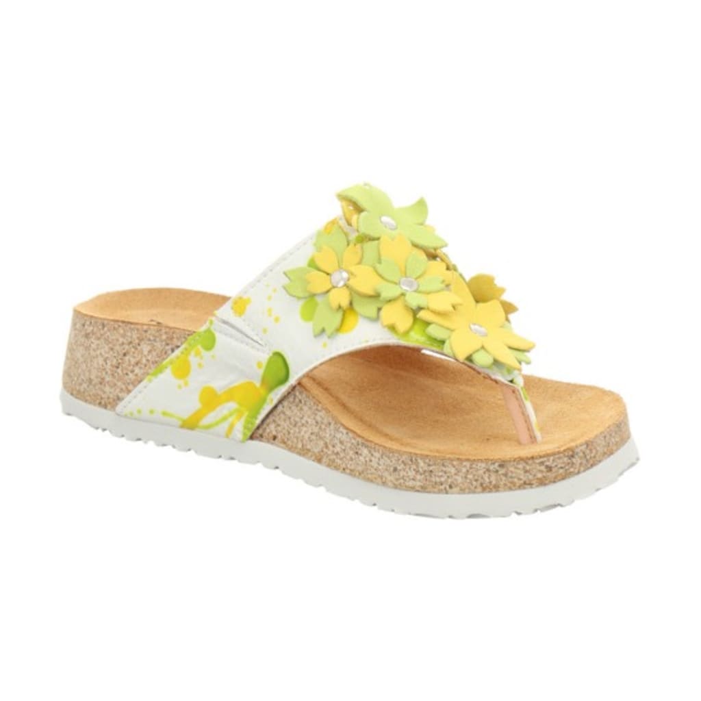 Think Zehentrenner »Koak« Sommerschuh Schlappen Mit Süßer Blumendekoration Online Bestellen
