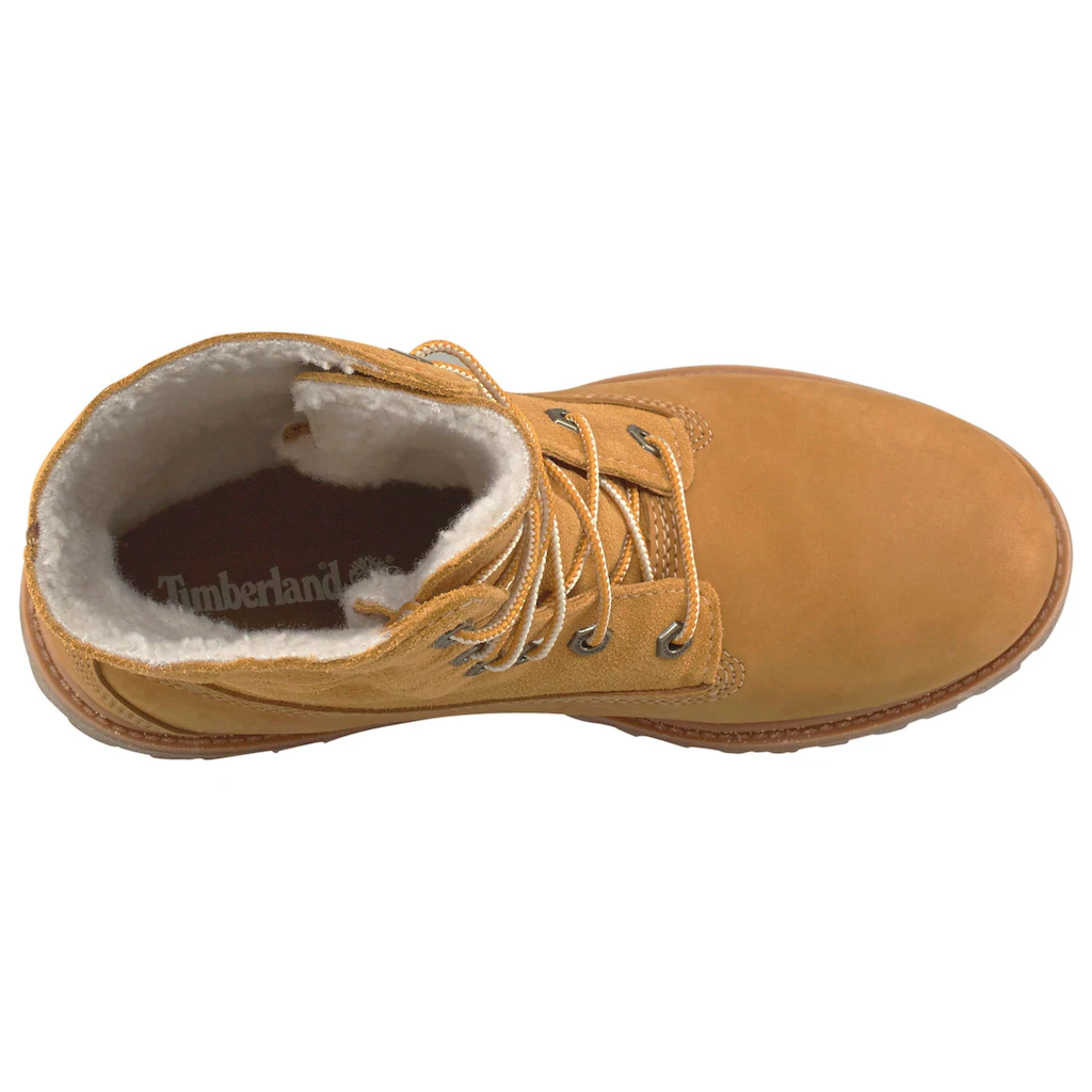 Timberland Winterboots »TIMBERLAND AUTHENTICMID WARM LINED WATERPROOF BOOT« Snowboots Winterstiefel Winterschuhe Wasserdicht Und Gefüttert ▷ Für