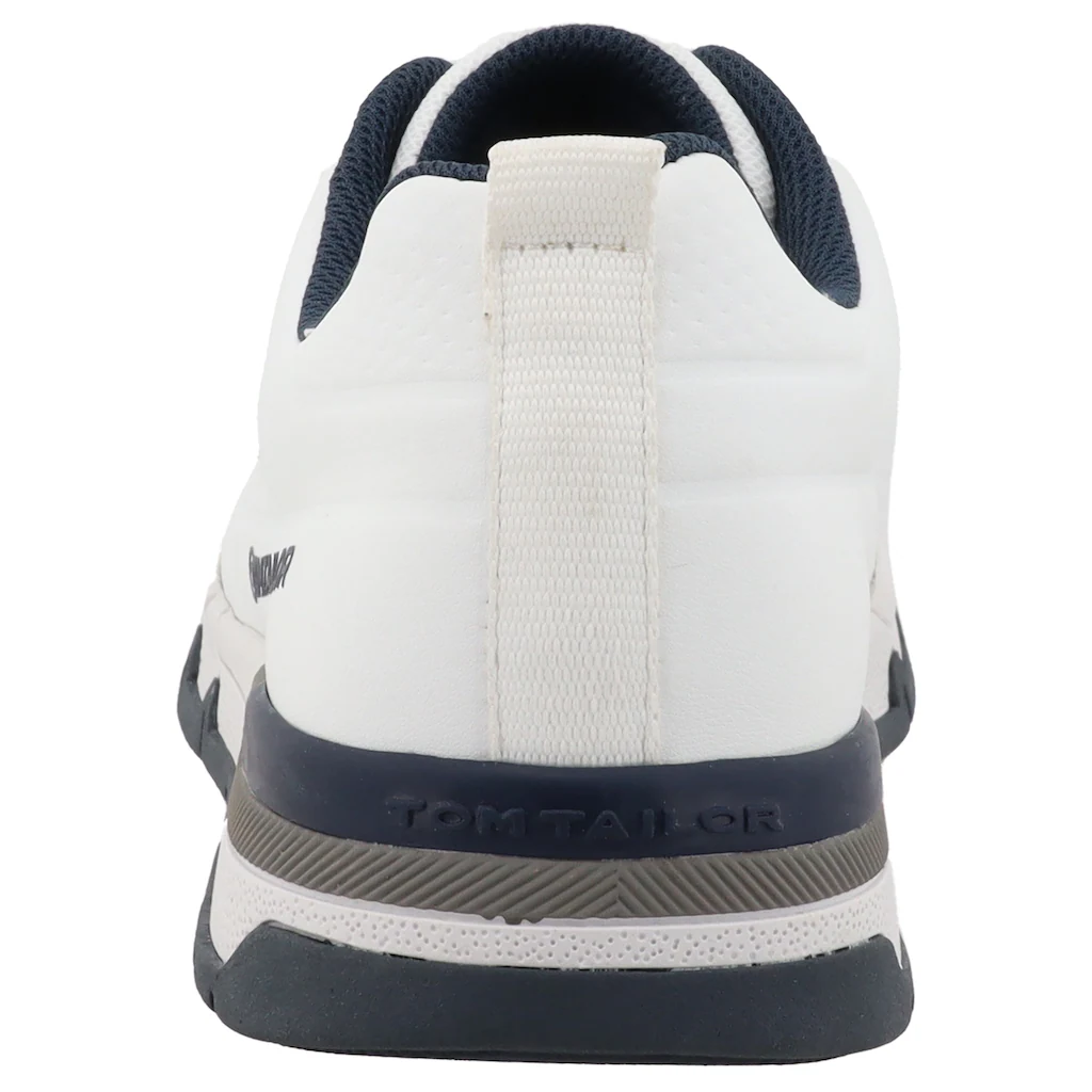 TOM TAILOR Keilsneaker Freizeitschuh Halbschuh Schnürschuh Mit Logoschriftzug