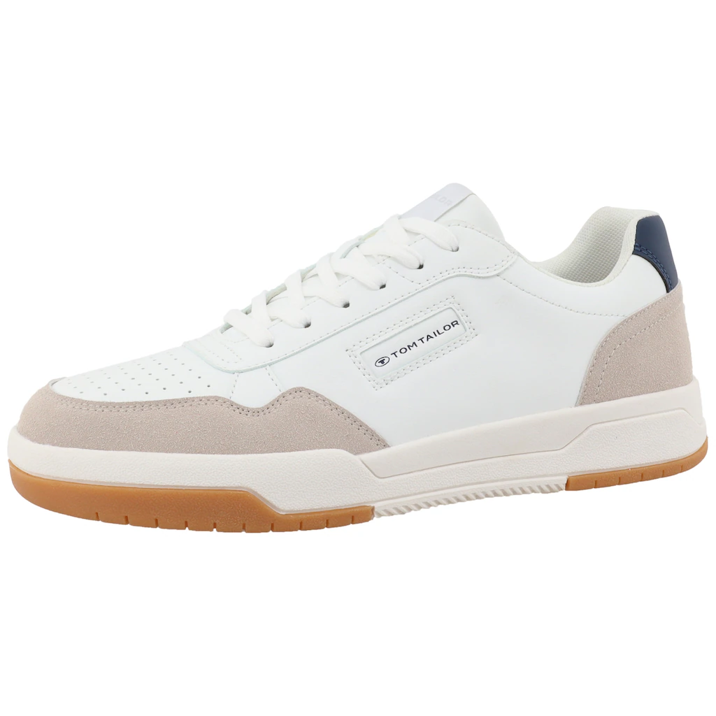 TOM TAILOR Keilsneaker Freizeitschuh Halbschuh Schnürschuh mit Lochmuster online kaufen