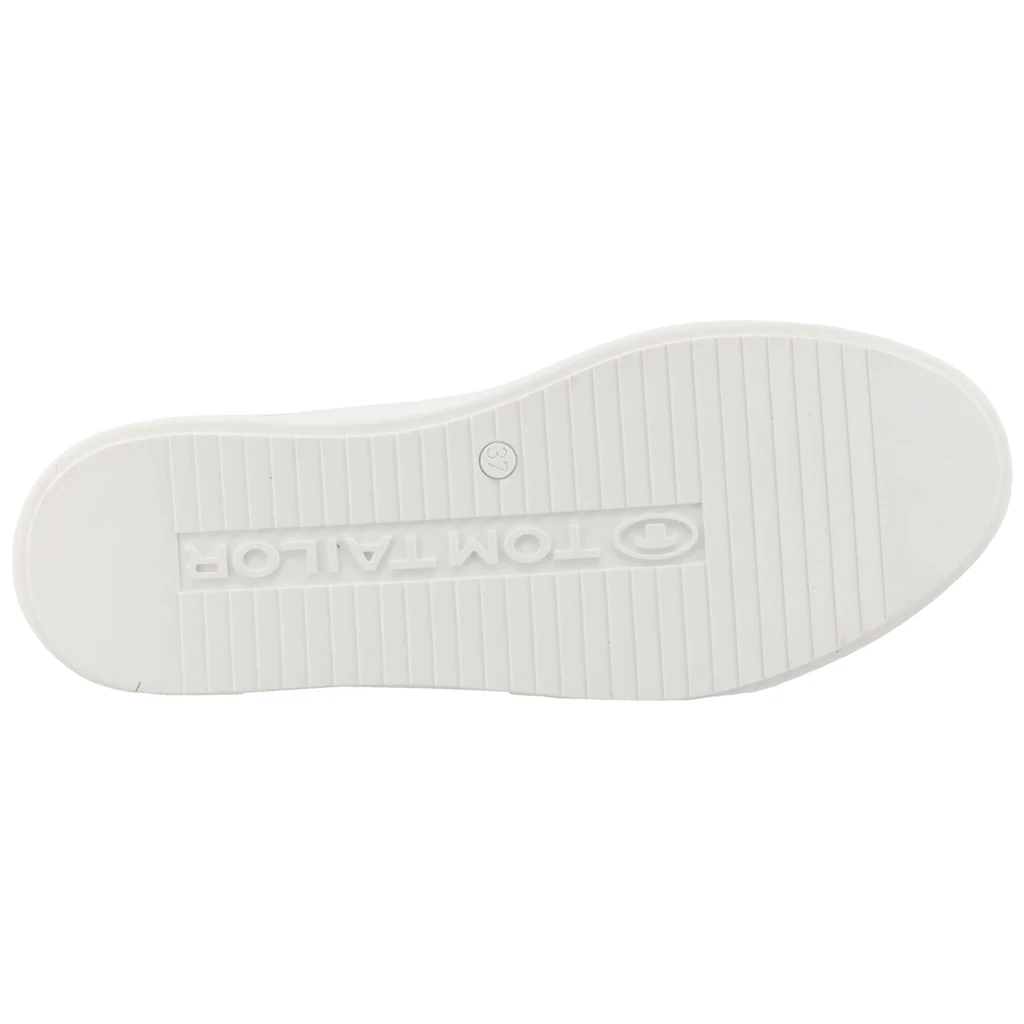 TOM TAILOR Plateausneaker Halbschuh Freizeitschuh Schnürschuh Kontrastbesatz An Der Ferse Bestellen