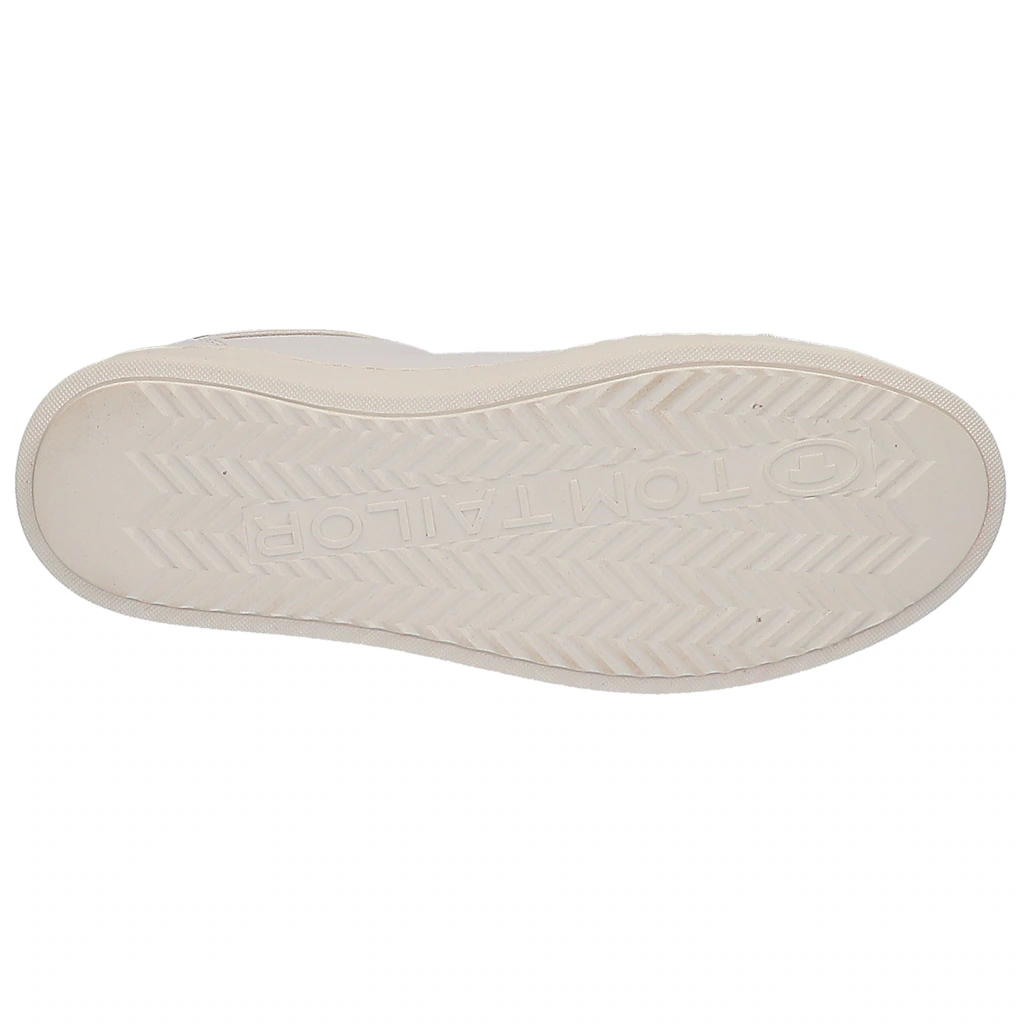 TOM TAILOR Plateausneaker Kontrastbesatz In Metallicoptik Freizeitschuh Halbschuh Schnürschuh Online Kaufen