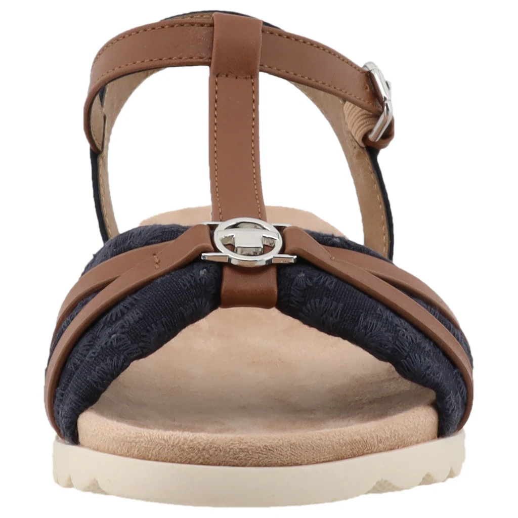 TOM TAILOR Riemchensandale Sommerschuh Riemchensandale Sandalette Mit T-Riemen