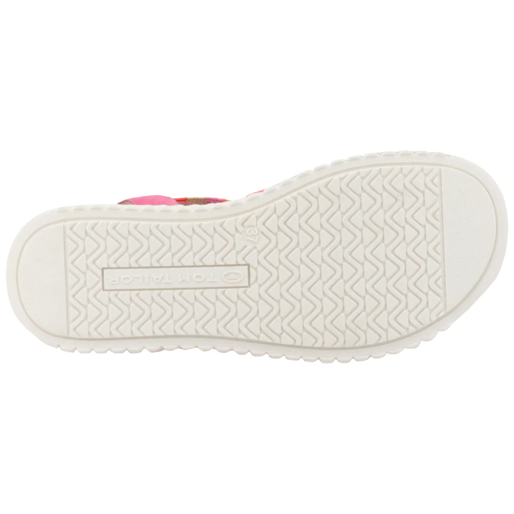 TOM TAILOR Sandalette Plateau Riemchensandale Klettverschluss Für Leichtes Anziehen