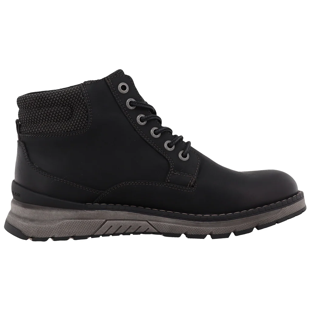 TOM TAILOR Schnürboots Herbstmode Outdoorschuh Mit Gepolstertem Schaftrand Online Bestellen