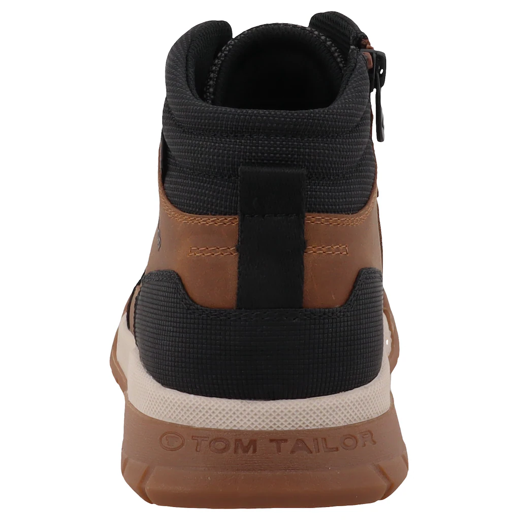 TOM TAILOR Schnürboots High Top-Sneaker Trekkingschuh Mit Gepolstertem Schaftrand Weite G Online Kaufen
