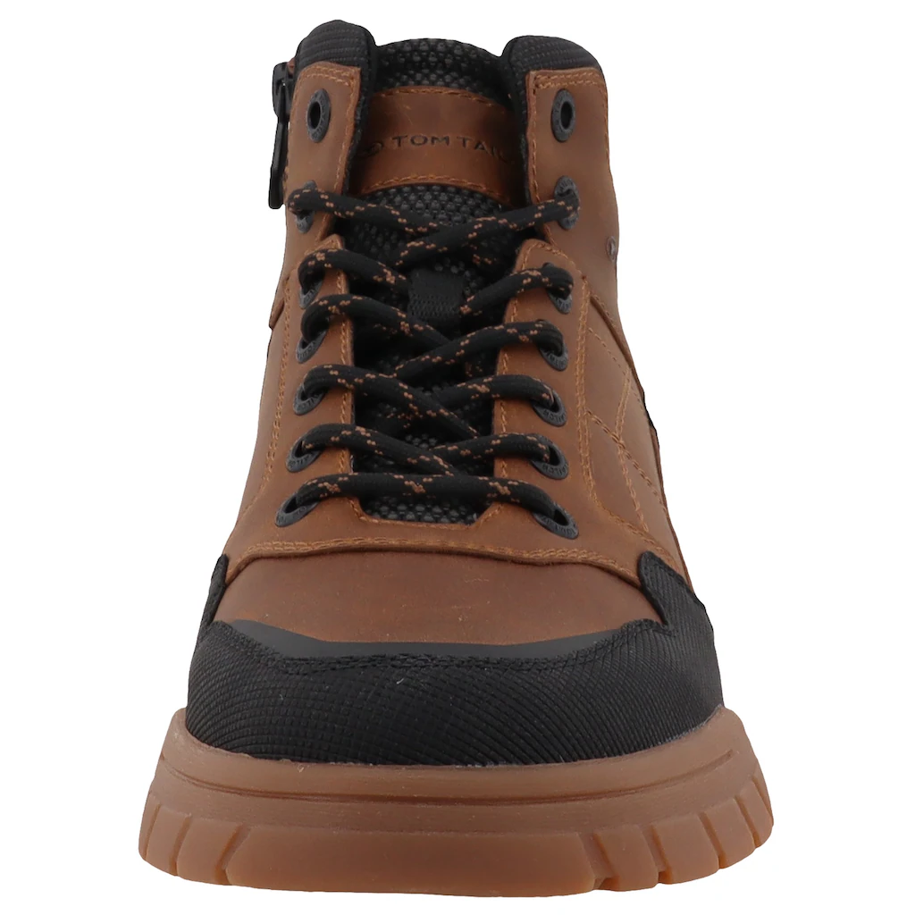 TOM TAILOR Schnürboots High Top-Sneaker Trekkingschuh Mit Gepolstertem Schaftrand Weite G Online Kaufen