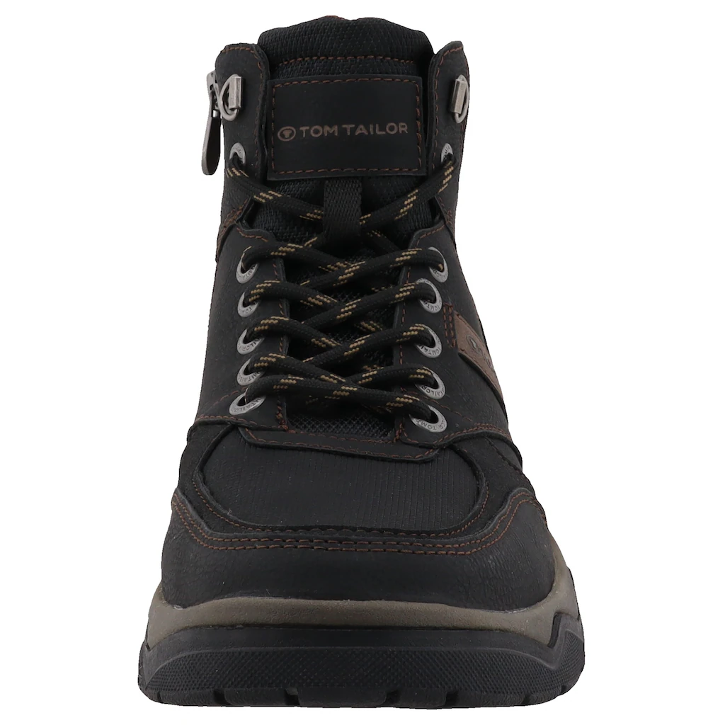 TOM TAILOR Schnürboots High Top-Sneaker Trekkingschuh Mit Ösen Im Bergsteiger-Look Bestellen