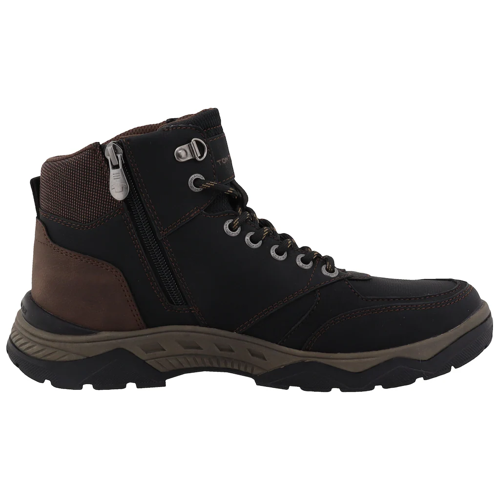 TOM TAILOR Schnürboots High Top-Sneaker Trekkingschuh Mit Ösen Im Bergsteiger-Look Bestellen