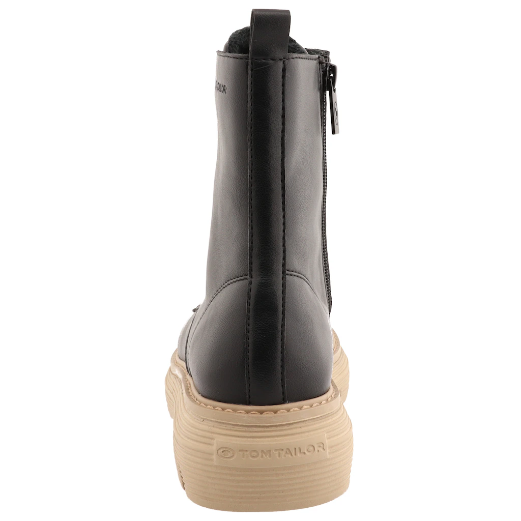 TOM TAILOR Schnürboots Mit Tom Tailor Logoprägung Bestellen