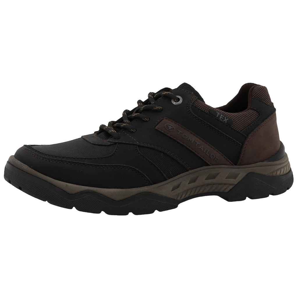 TOM TAILOR Schnürschuh Outdoorschuh Halbschuh Sneaker mit seitlichem Logoschriftzug bestellen