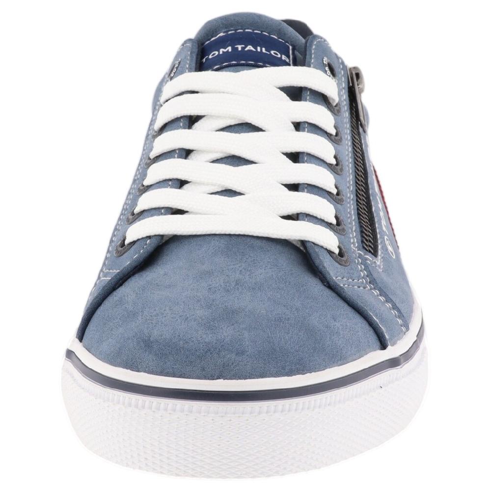 TOM TAILOR Sneaker Mit Kontrastbesatz Freizeitschuh Halbschuh Schnürschuh