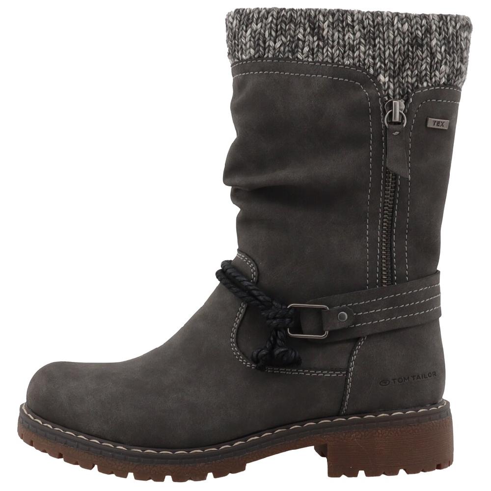 TOM TAILOR Stiefel Blockabsatz Kurzstiefel In Bequemweite G (= Weit) Online Kaufen