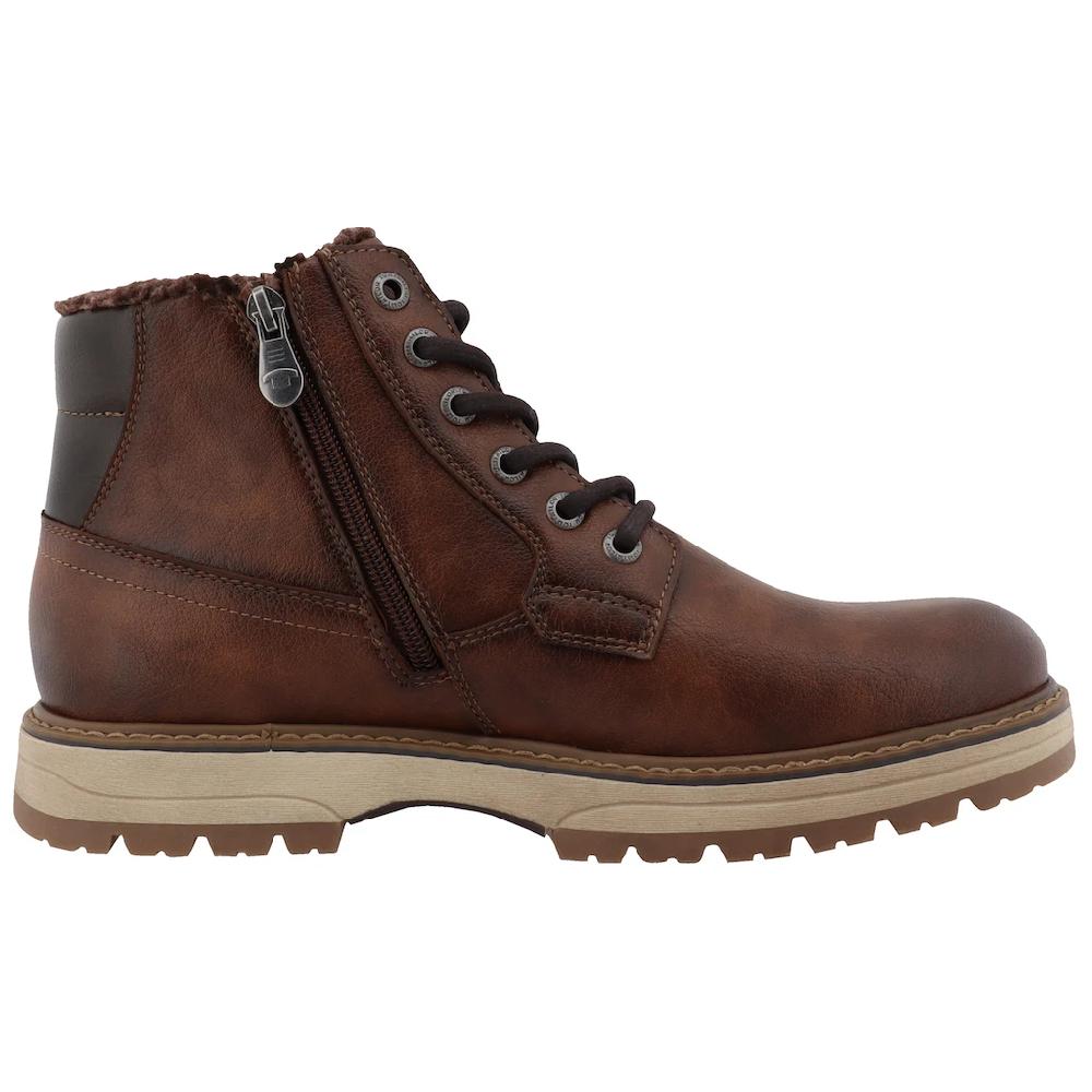 TOM TAILOR Winterboots Blockabsatz Schnürboots Outdoorschuh Reißverschluss Weite G (=weit) Bestellen