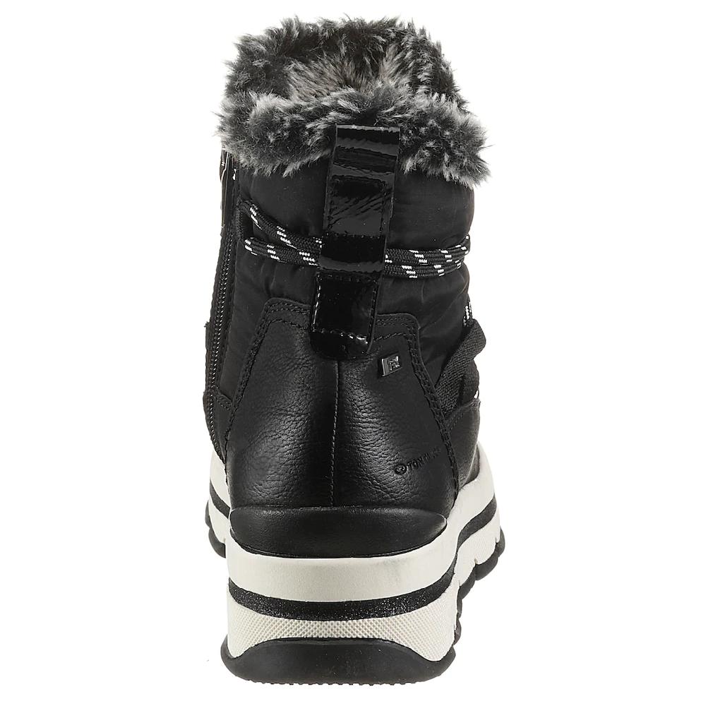 TOM TAILOR Winterboots Mit Fellimitat-Kragen Online Kaufen