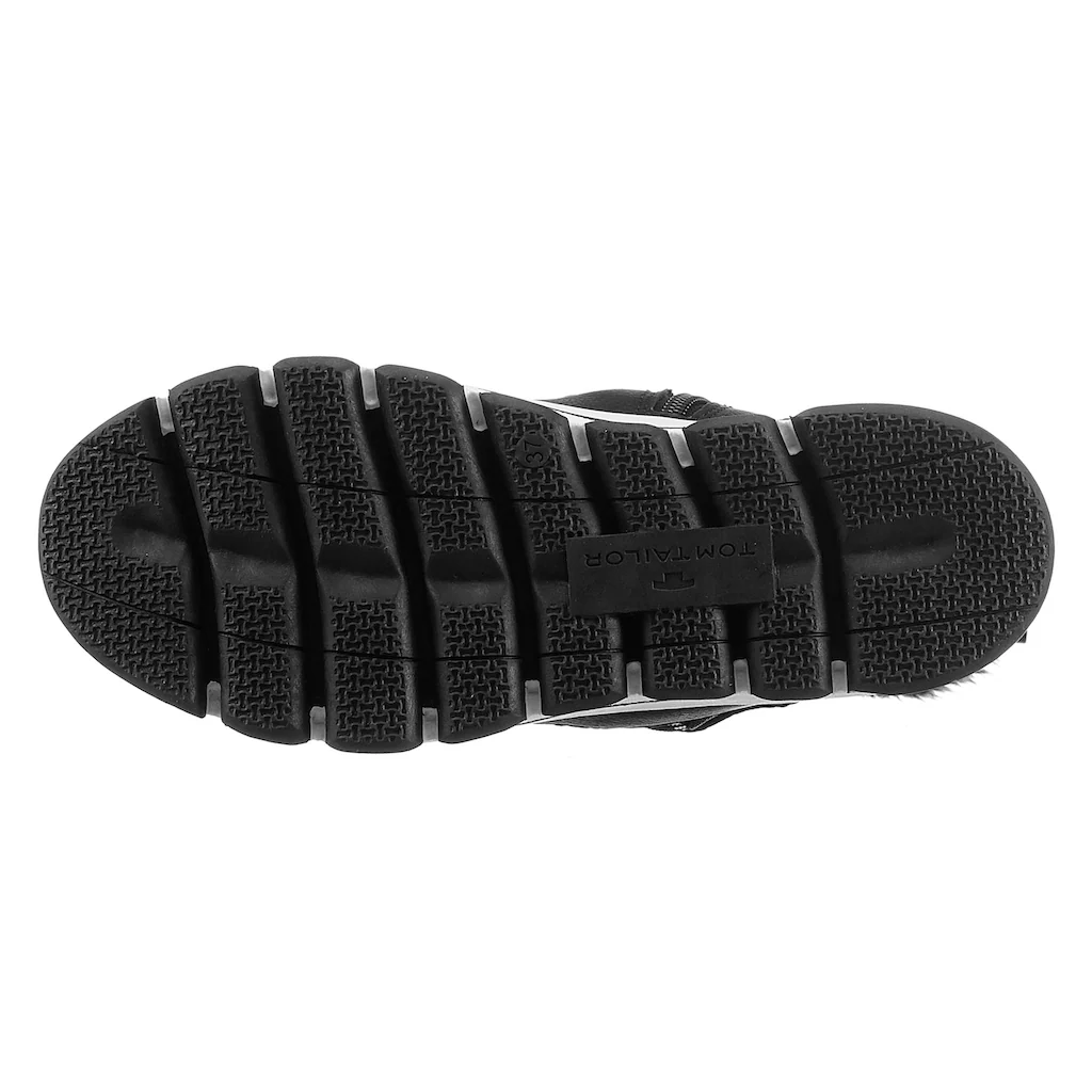 TOM TAILOR Winterboots Mit Fellimitat-Kragen Online Kaufen