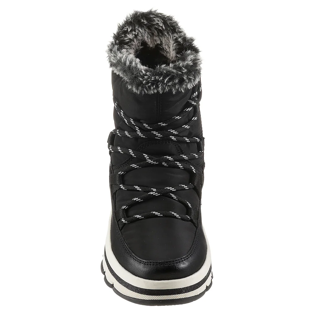 TOM TAILOR Winterboots Mit Fellimitat-Kragen Online Kaufen