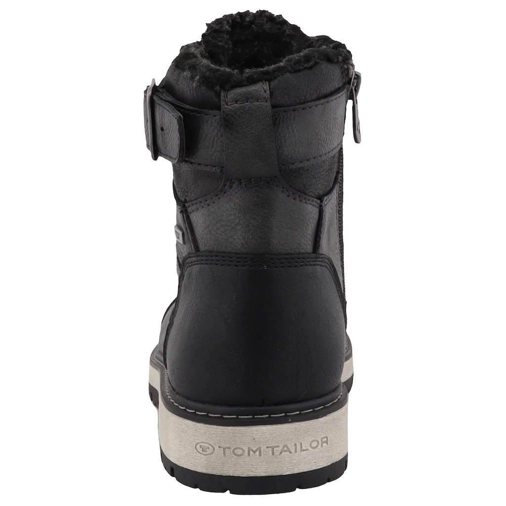 TOM TAILOR Winterboots Outdoorschuh Winterstiefel Schnürboots Mit TEX-Membran Weite G Online Kaufen