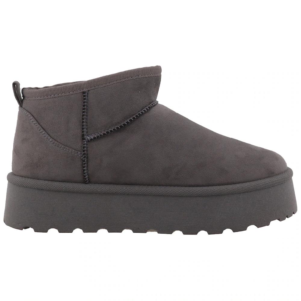 TOM TAILOR Winterboots Plateau Schlupfboots Hausschuh Mit Modischen Ziernähten Kaufen