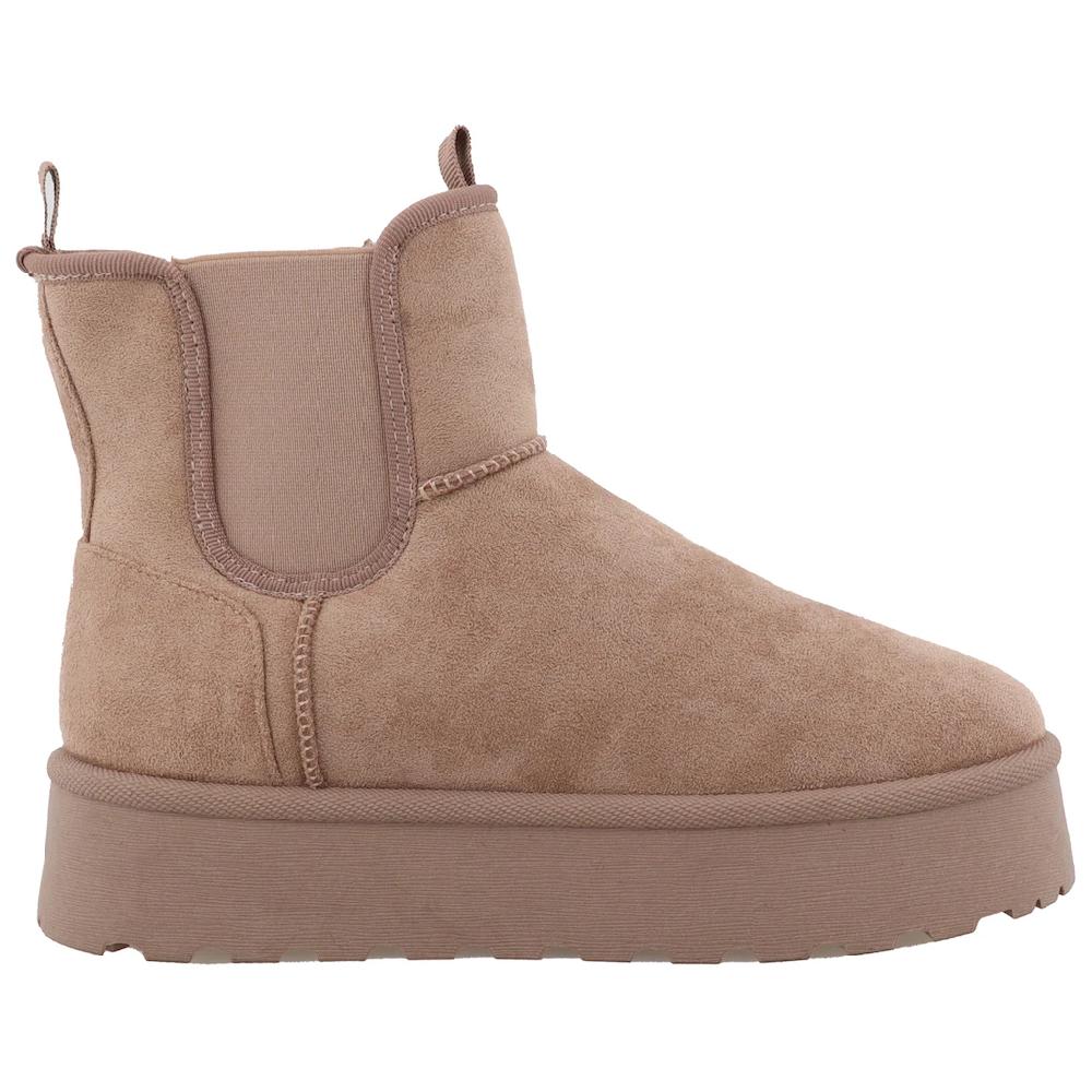 TOM TAILOR Winterboots Plateau Schlupfboots Hausschuh Mit Zwei Anziehlaschen ▷ Für