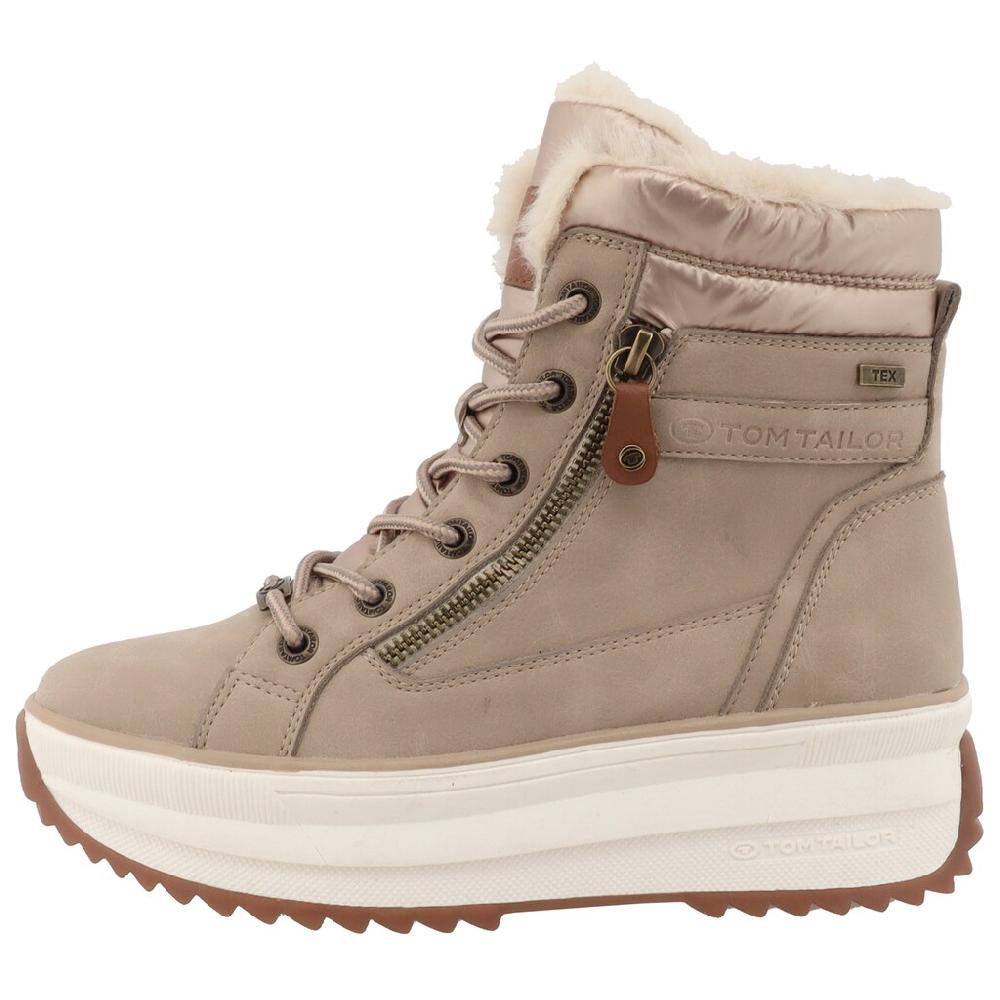 TOM TAILOR Winterboots Plateau Schnürboots Outdoorschuh In Bequemweite G (= Weit) Online Kaufen