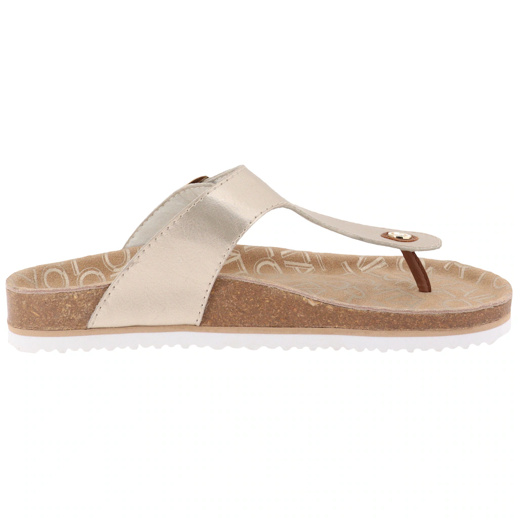 TOM TAILOR Zehentrenner Sommerschuh Schlappen Dianette Mit Verstellbarer Schnalle ▷ Für