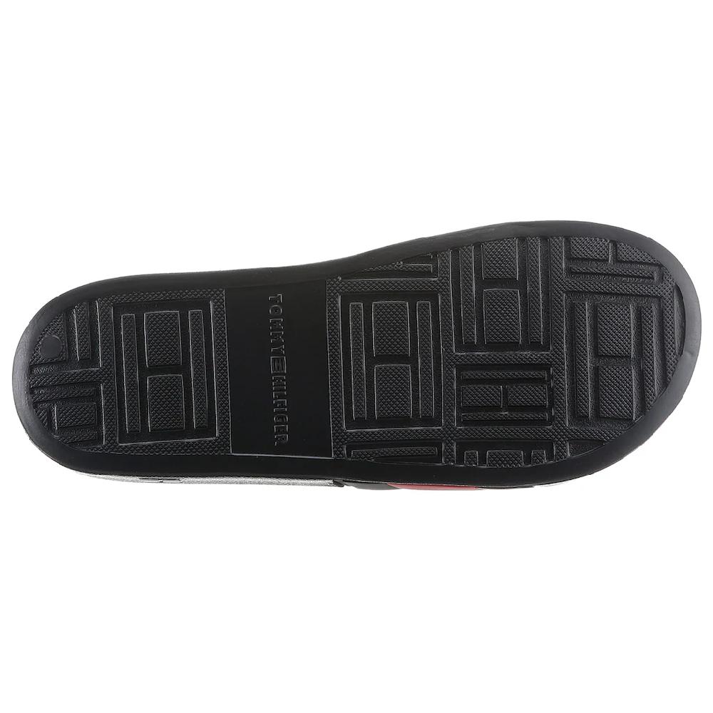 Tommy Hilfiger Badepantolette »RUBBER TH FLAG POOL SLIDE« Sommerschuh Poolslides Schlappen Für Bad Und Strand ▷ Für