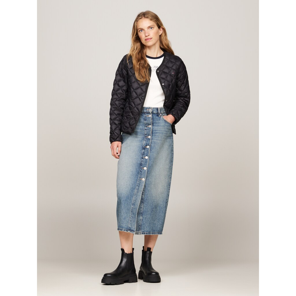 Tommy Hilfiger Chelseaboots »COMBAT LEATHER LOW CHELSEA« Blockabsatz Stiefelette Chunky Boots Mit Zwei Anziehlaschen Online Kaufen