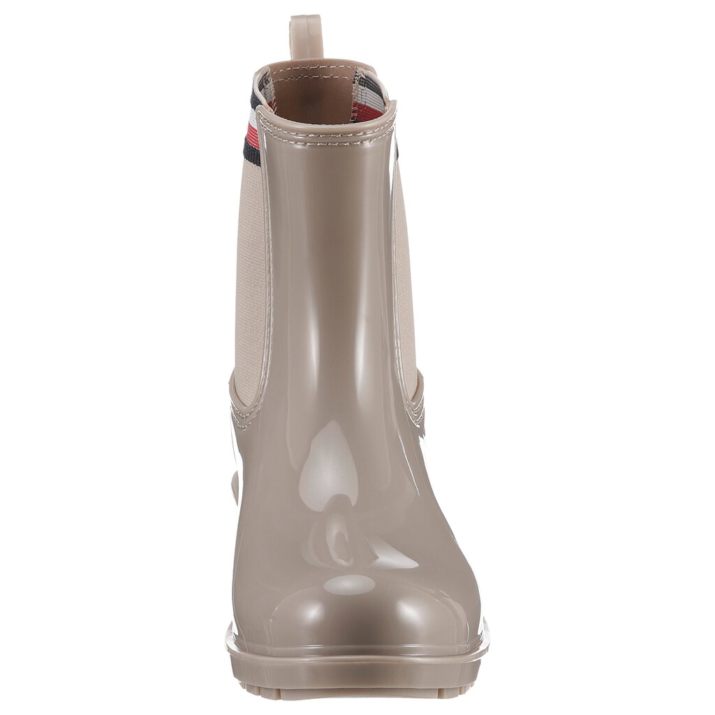 Tommy Hilfiger Chelseaboots »CORPORATE ELASTIC RAINBOOT« Mit Beidseitigem Stretcheinsatz ▷ Für