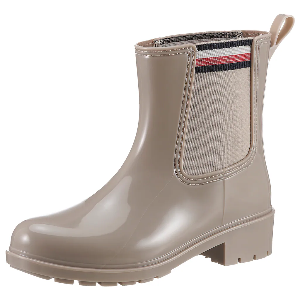Tommy Hilfiger Chelseaboots »CORPORATE ELASTIC RAINBOOT« mit beidseitigem Stretcheinsatz ▷ für