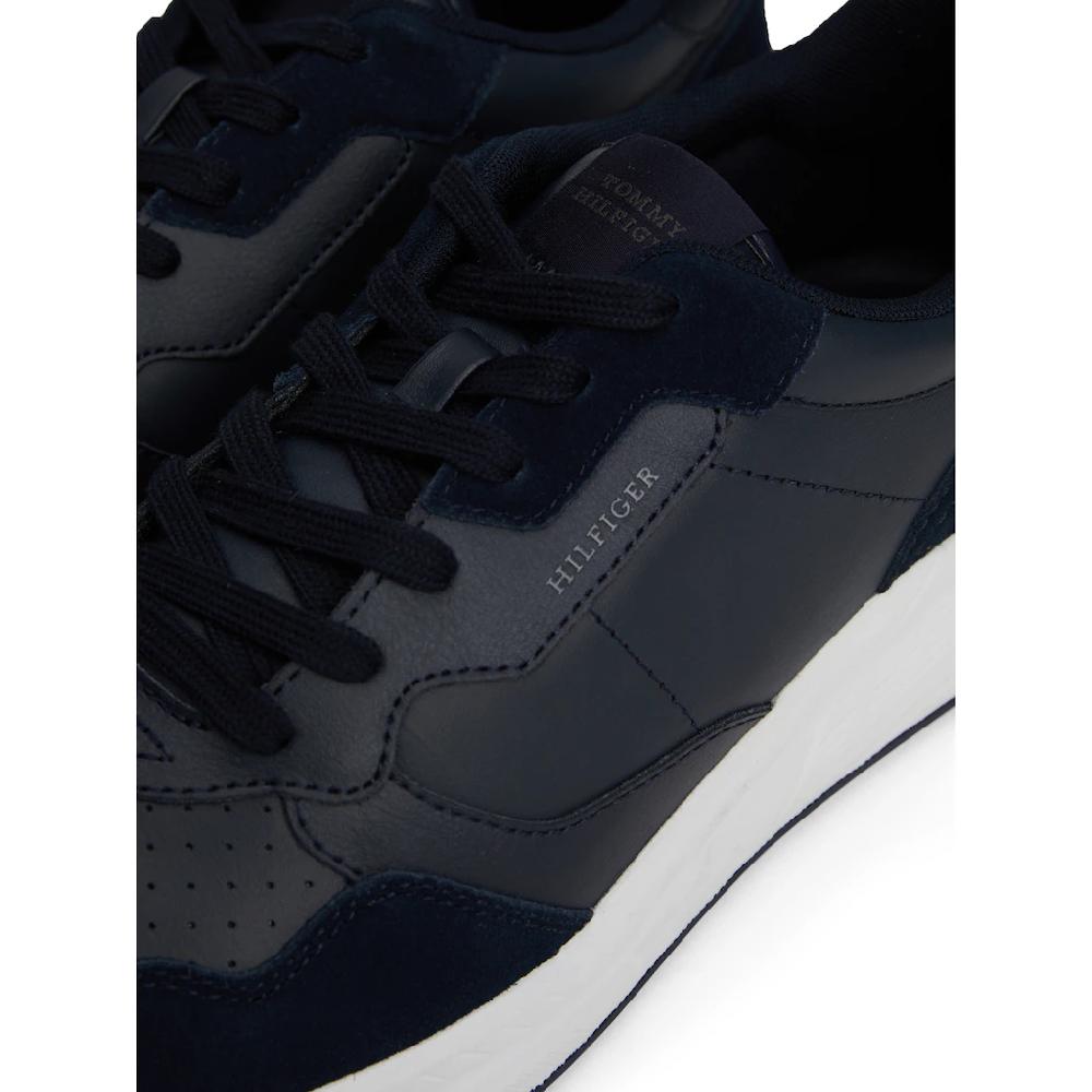 Tommy Hilfiger Keilsneaker »FASTON LTH MIX« Freizeitschuh Schnürschuh Halbschuh Mit Gepolstertem Schaftrand Online Kaufen