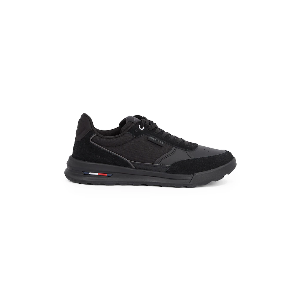 Tommy Hilfiger Keilsneaker »RETRO RUNNER MIX RWB« Freizeitschuh Halbschuh Schnürschuh Mit Gepolstertem Schaftrand Online Kaufen