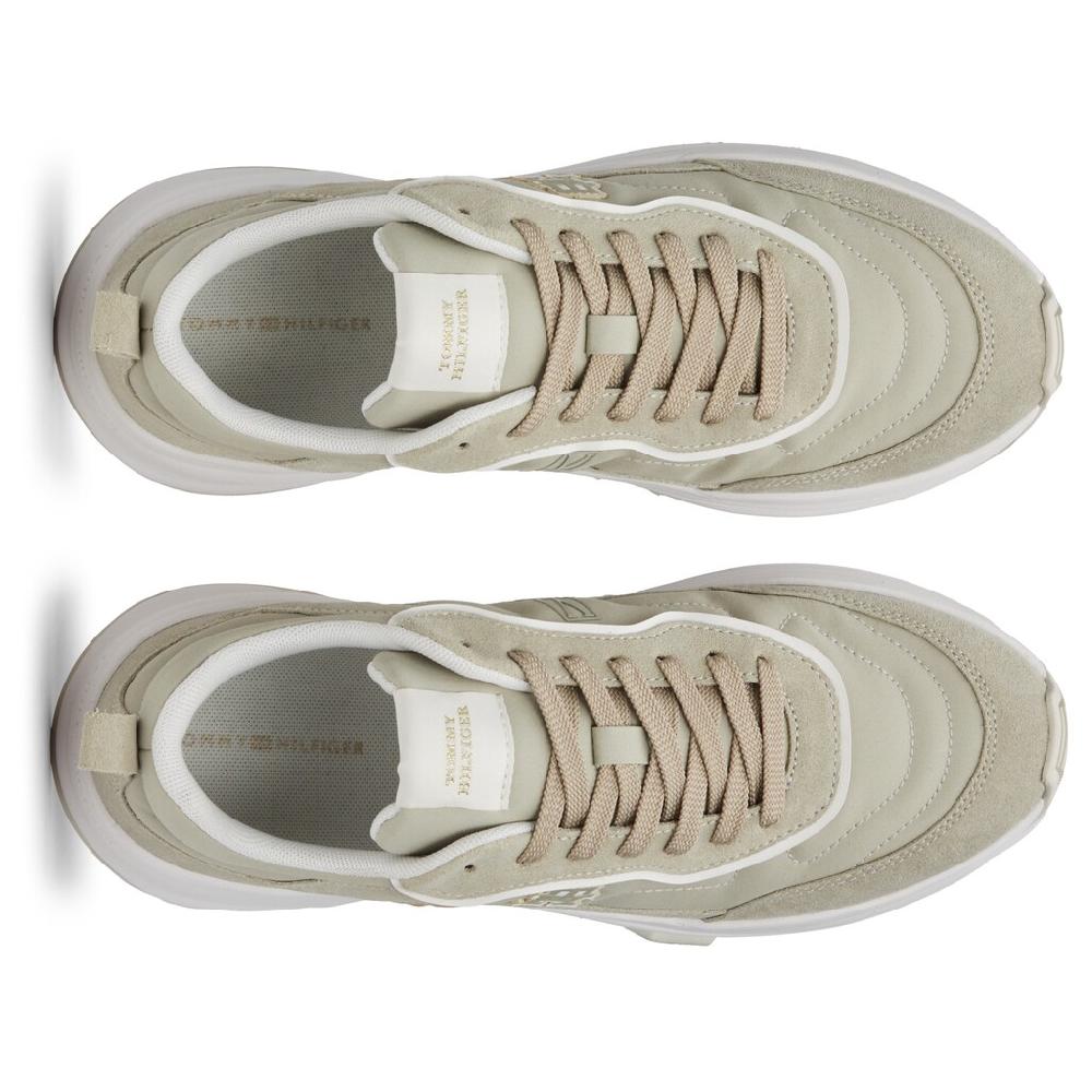 Tommy Hilfiger Plateausneaker »CHUNKY RUNNER VENTILE« Freizeitschuh Halbschuh Schnürschuh Mit TH-Monogramm Bestellen
