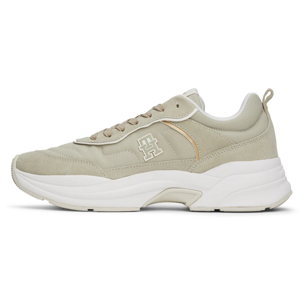 Tommy Hilfiger Plateausneaker »CHUNKY RUNNER VENTILE« Freizeitschuh Halbschuh Schnürschuh mit TH-Monogramm bestellen